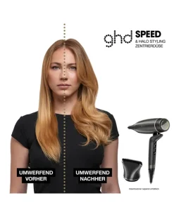 Halo Styling Zentrierdüse - Weiss Zentrierdrüse für den ghd speed Haartrockner