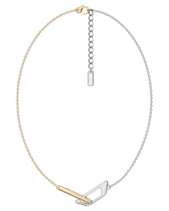 Halskette aus Edelstahl - Halsketten - Unisex - Silber