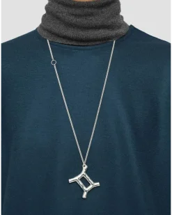 Halskette mit Sternzeichen-Anhänger - Silber