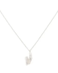 Halskette mit V-Anhänger - Silber