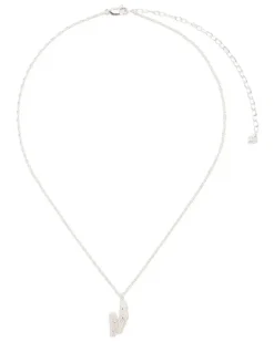 Halskette mit V-Anhänger - Silber