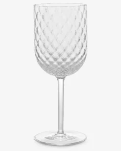 Hand-blown Murano Red Wine Glass - Weingläser Mehrfarbig