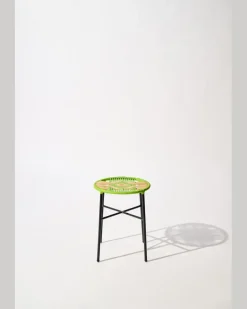 Handgeflochtener Hocker Multi