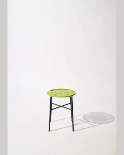 Handgeflochtener Hocker Multi