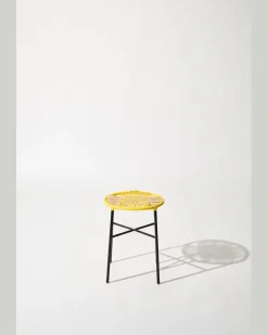 Handgeflochtener Hocker Multi