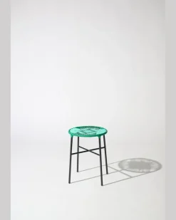 Handgeflochtener Hocker Multi