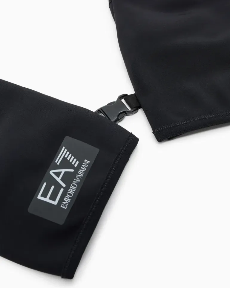Handschuhe aus Funktionsgewebe mit Touch Soft Accessories Schwarz