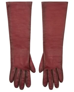 Handschuhe aus Lammleder - Rot