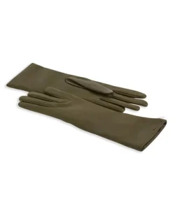 Handschuhe mit Kaschmirfutter - Grün