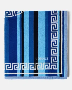 Handtuch Blau