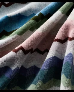 Handtuch Eva Zig Zag Multicolor