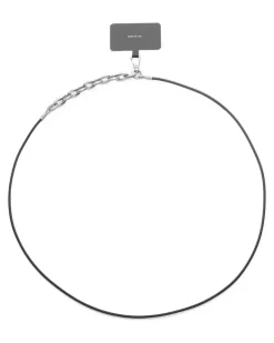 Handyhülle mit Kette - Schwarz