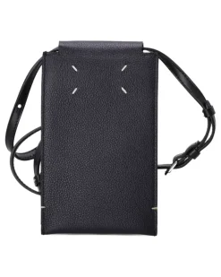 Handytasche aus Leder - Blau