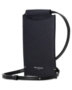 Handytasche aus Leder - Blau