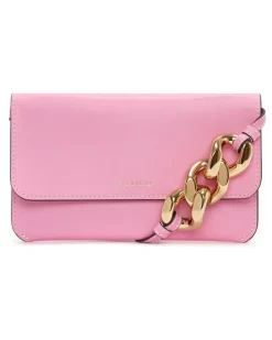 Handytasche mit Kettendetail - Rosa