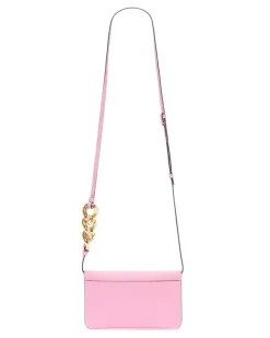 Handytasche mit Kettendetail - Rosa