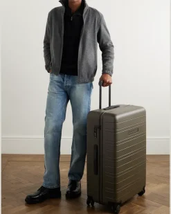 H7 Carry-On Hardshell Suitcase Green