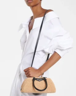 Henkeltasche Antigona East-West Mini antigona Beige