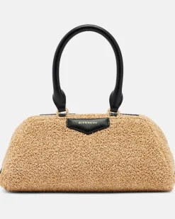 Henkeltasche Antigona East-West Mini antigona Beige
