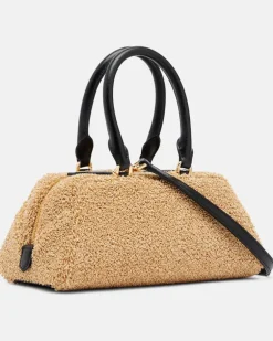 Henkeltasche Antigona East-West Mini antigona Beige