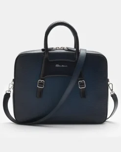Herren - Aktentasche navy