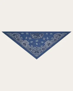 Herren Arabesque Dreieckschal Blau