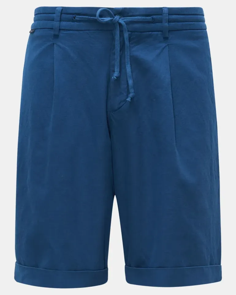 Herren - Bermudas 'Linen Blended Bermuda' dunkelblau