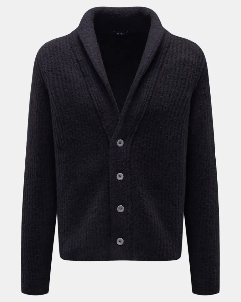 Herren - Cardigan 'Chunky Cardigan' navy