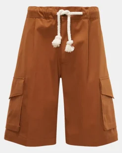 Herren - Cargo-Bermudas 'Aatrio' rostbraun
