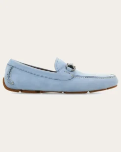Herren Driver-Mokassin mit Gancini-Ornament Blau Größe