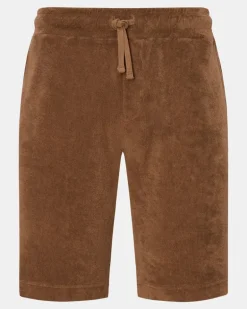 Herren - Frottee-Shorts 'Terry' braun