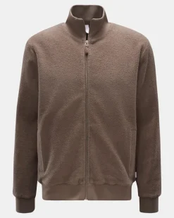 Herren - Frottee-Sweatjacke 'PF Bomber' taupe