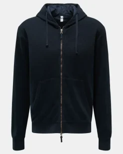 Herren - Frottee-Sweatjacke 'Terry Zip' navy