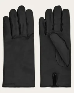Herren Gefütterte Handschuhe Schwarz