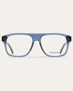 Herren Korrekturbrillen Blau