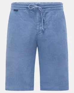 Herren - Leinen-Bermudas 'Linen Bermuda' rauchblau 0