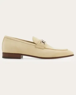 Herren Loafer mit Gancini-Ornament Beige Größe