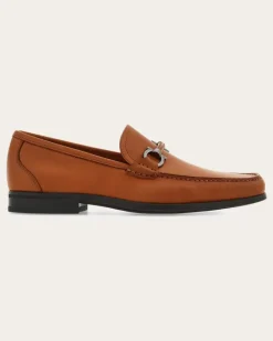 Herren Loafer mit Gancini-Ornament Schwarz Größe