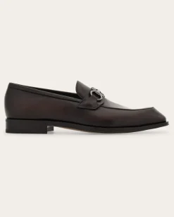 Herren Loafer mit Gancini-Trense Braun Größe