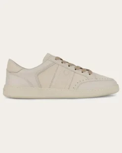 Herren Low-Top-Sneaker mit Signatur Weiß Größe