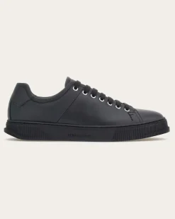 Herren Low-Top-Sneaker Schwarz Größe