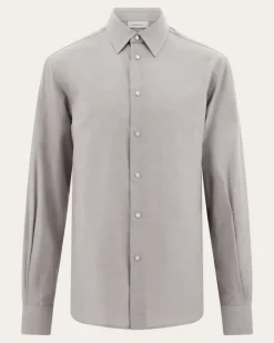 Herren Oxford-Hemd Beige
