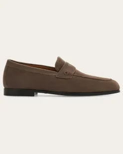 Herren Penny-Loafer Grau Größe