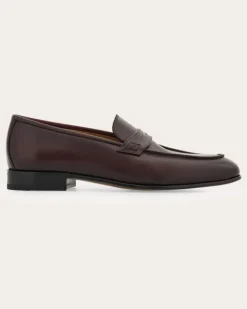 Herren Penny-Loafer Rosa Größe