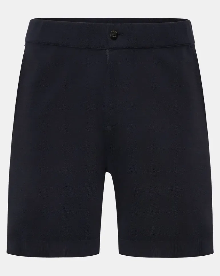Herren - Piqué-Shorts dark navy