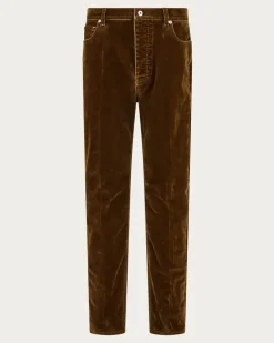 Herren 5-Pocket-Hose Braun