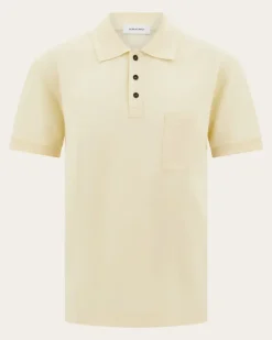 Herren Polohemd mit Gancini-Motiv Weiß