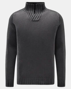 Herren - Pullover 'Foggy Troyer' dunkelgrau