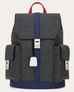 Herren Rucksack mit Doppeltasche - Citymatch Capsule Blau