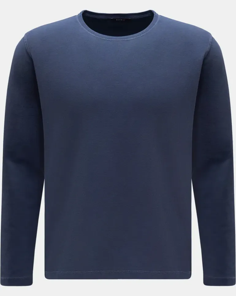 Herren - Rundhals-Longsleeve 'Breeze Tee' navy